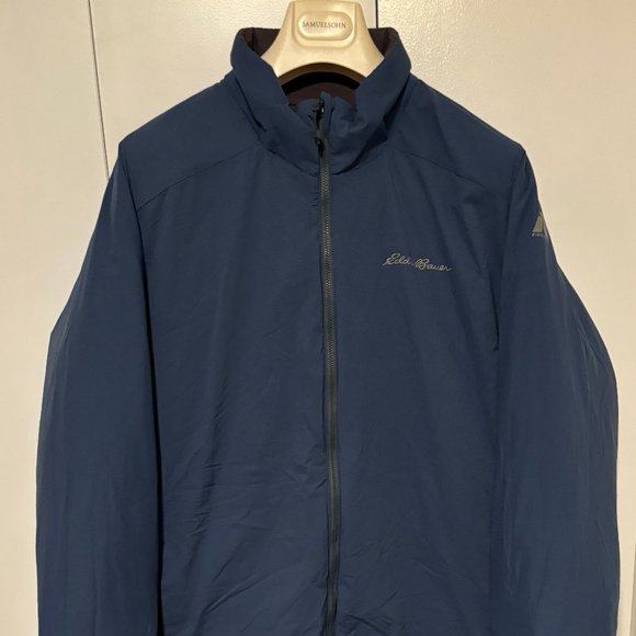 $300 BNWT Eddie Bauer Insulated Reversible Jacket - XL - Picture 1 of 15